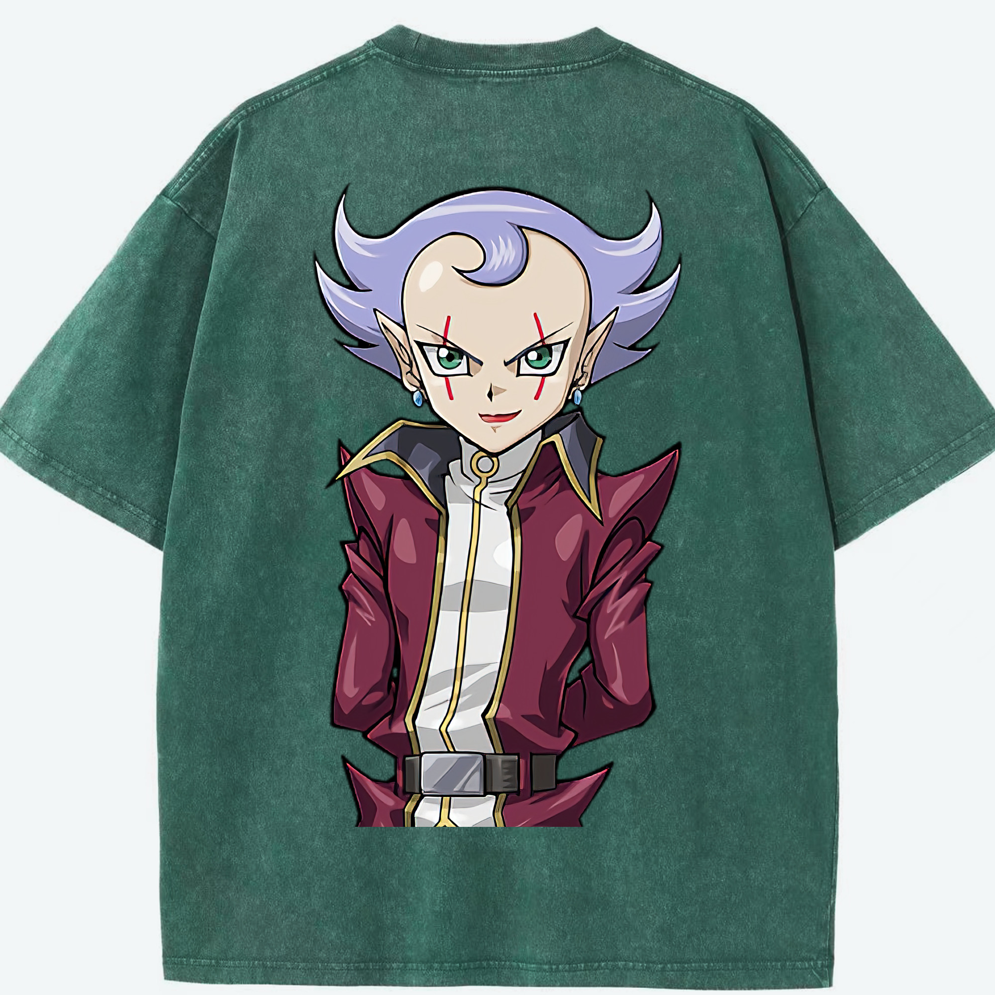 （画像用） 遊☆戯☆王 Yu-Gi-Oh! 綿100% ヴィンテージ風 半袖Tシャツ（背面プリント）